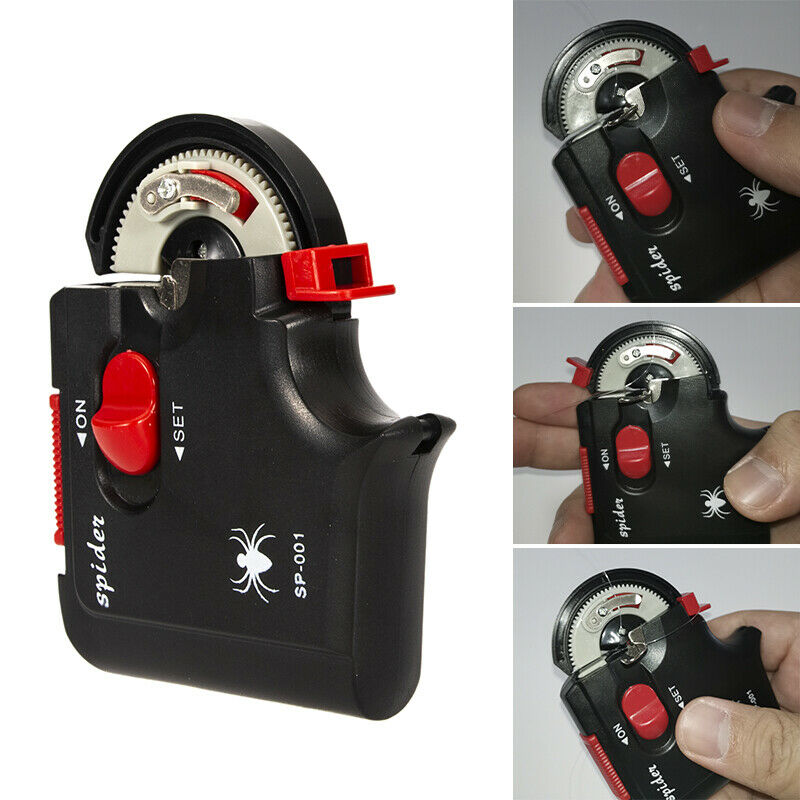 Electric Fishing Hook Machine Tie Fishing Hooks Line Tying Device Fishing GeBDA
