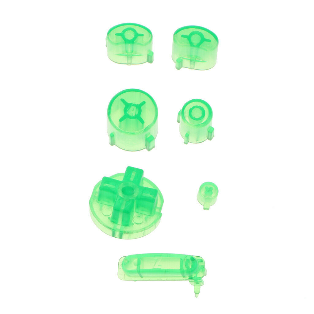 2Pcs Handle ABXYZ Button+Thumbsticks D-pad Mod for Nintendo NGC Controller