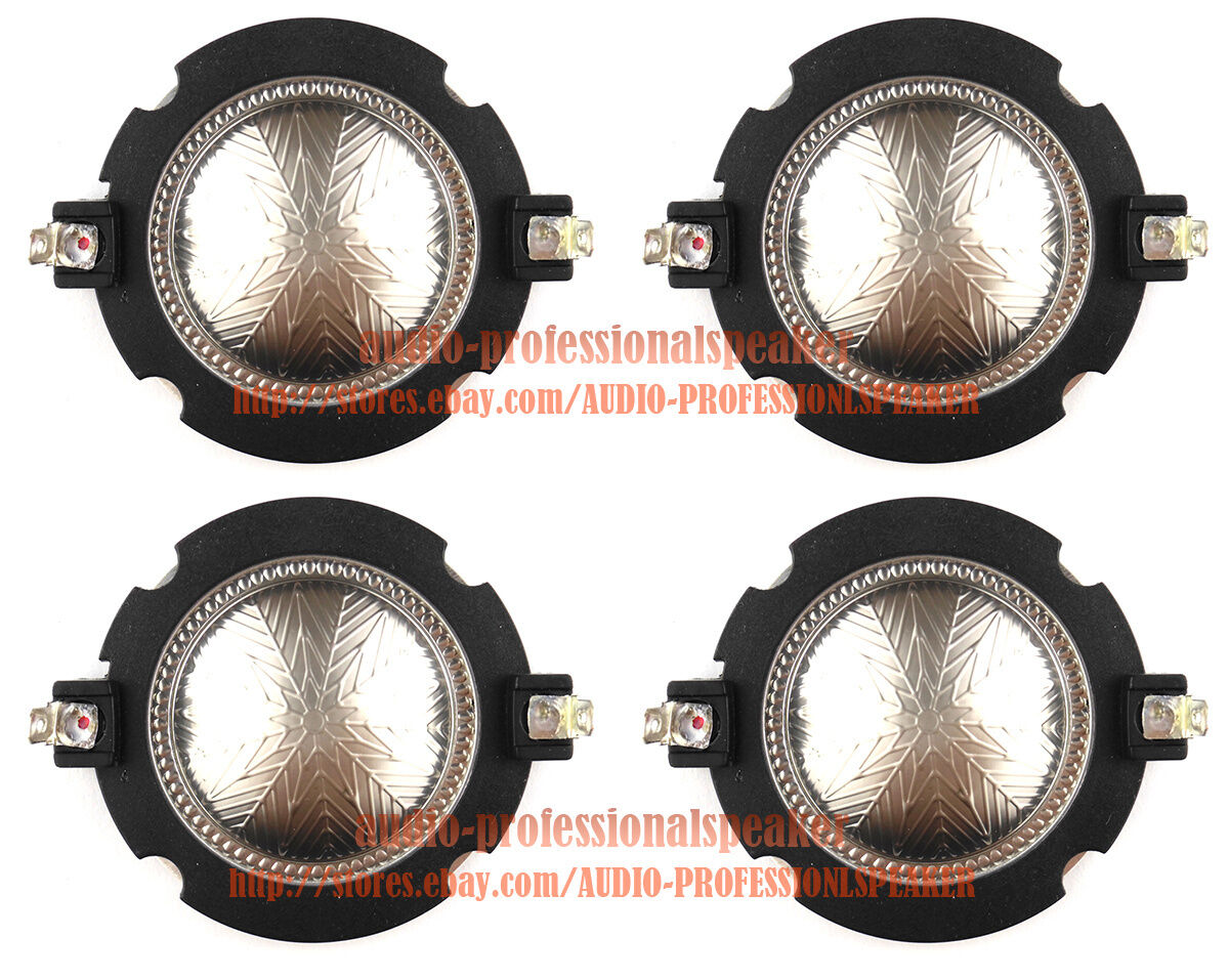 4PCS Replacement Diaphragm For JBL / Selenium RPD220Ti  D220Ti Driver 8ohm