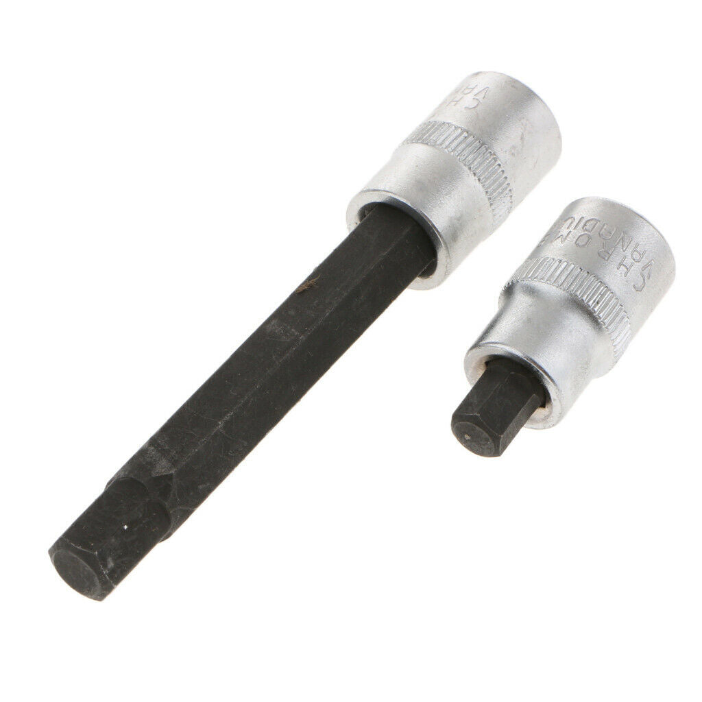 2 PCS 3/8" Dr Brake Bit Sockets H7 H9 7mm 9mm for
