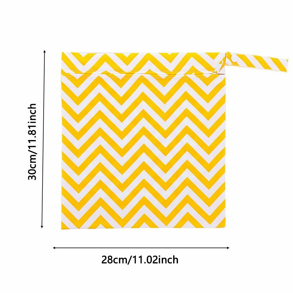 New Waterproof Zip Wet Dry Bag Baby Storage Pocket Diaper Bags Nappy Pouch