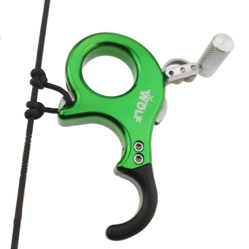 Archery Release Aids 3 or 4 Finger Grip Compound Bow Thumb Caliper Trigger