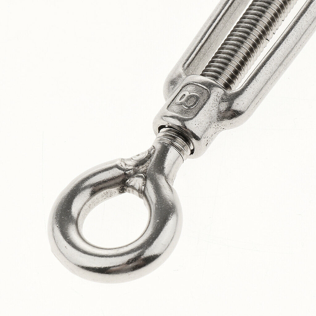 4Pcs 304 Stainless Steel Turnbuckle Screw M4 M5 M6 M8 Suitable for Tightening