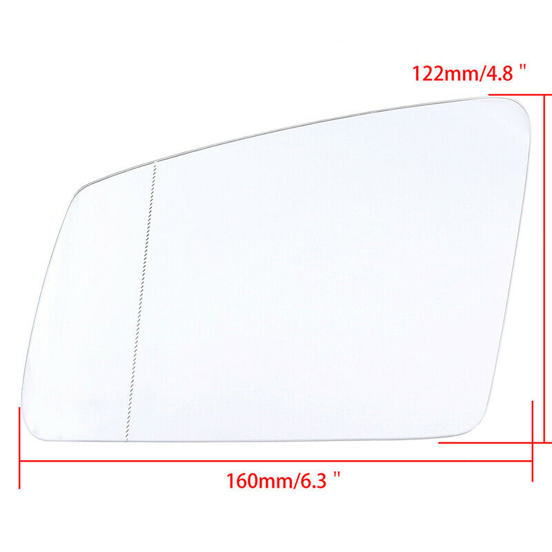 Front Left Side Mirror Glass Heated Fit Mercedes-Benz S-Klasse W221 2009-2013