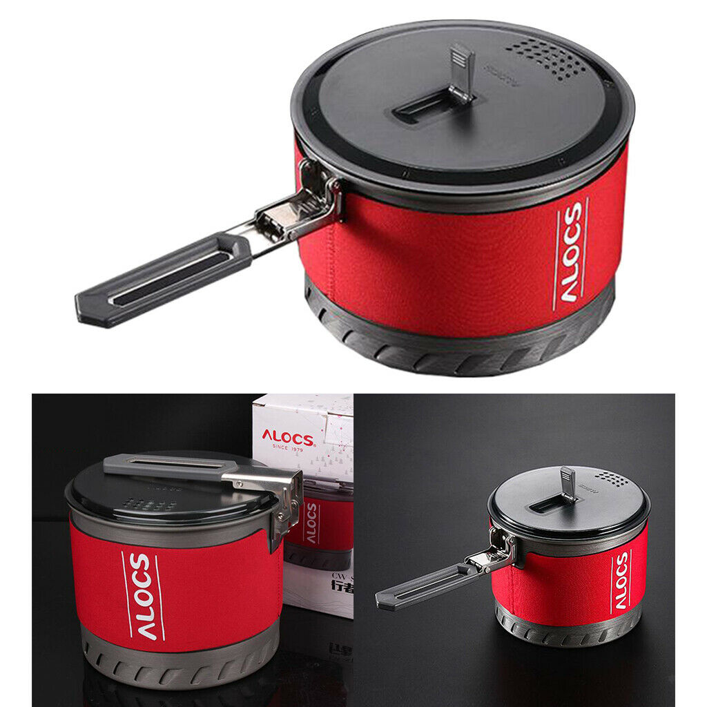 Outdoor Camping Cooking Pot Energy-gathering Ring Plastic Lid Portable Hiking