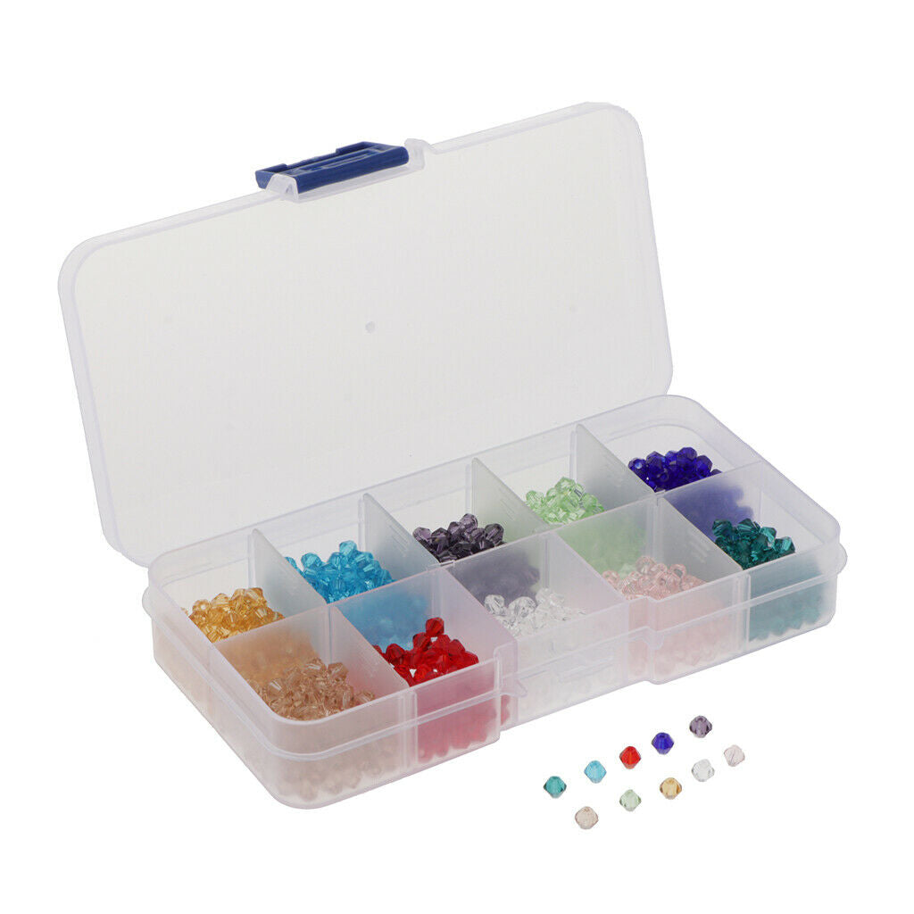 Wholesale Glass Beads Loose Beads with Box Earrings Bracelet Spacer Beads