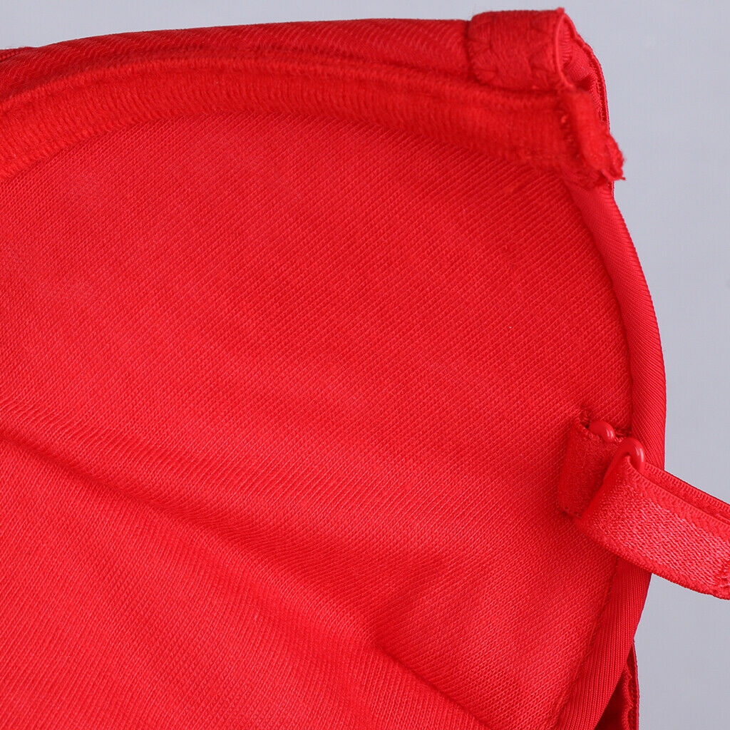Pure Color Push Up Bra For Women - Red, 36AB