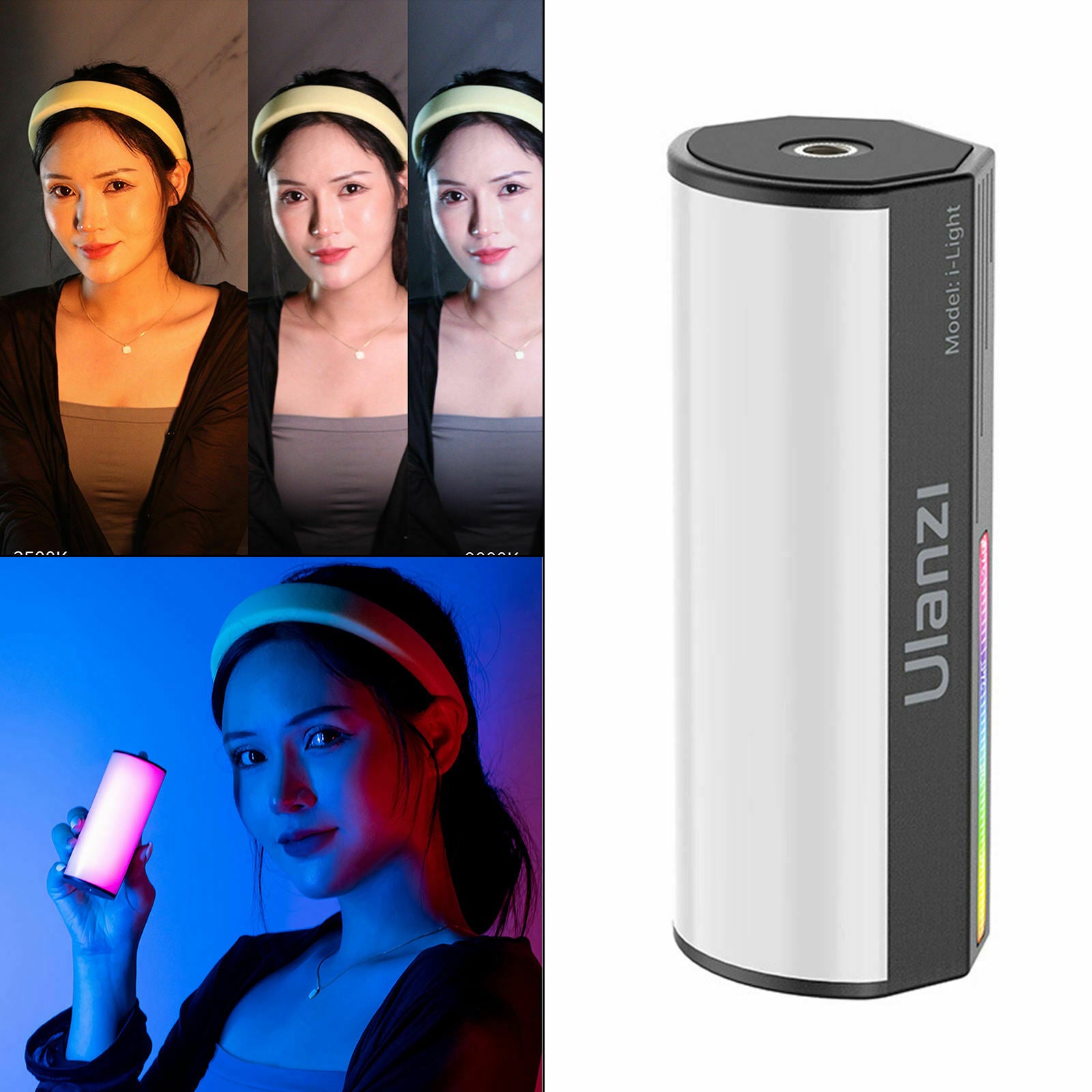 RGB LED Light Color Strong Magnet for Shooting Video Video Live Streaming