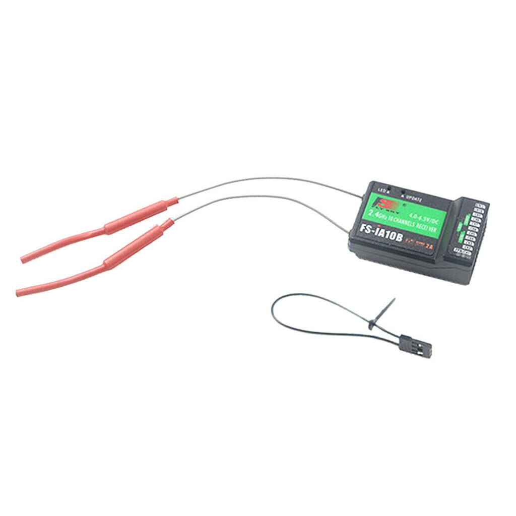 Flysky FS-iA10B 2.4G 10 Channels Receiver RX PPM for FS-i4 i10 Transmitter