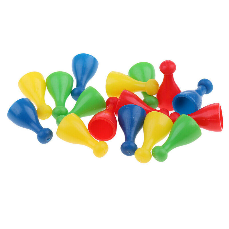 16pcs Per Pack Board Game Pieces Plastic Halma Chess Accessories for Boys and