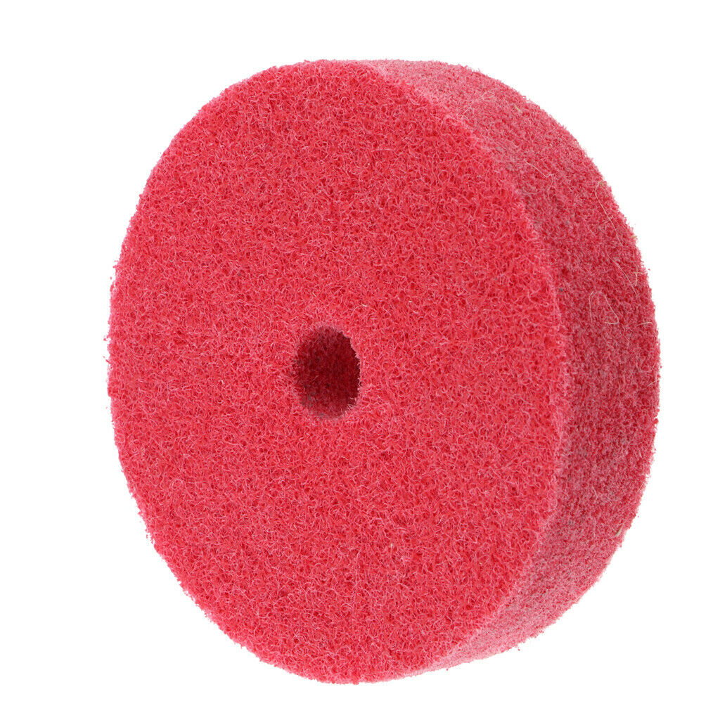 3Inch Red Grinding Wheel Abrasive Polishing Buffing Abrasive Disc Tools