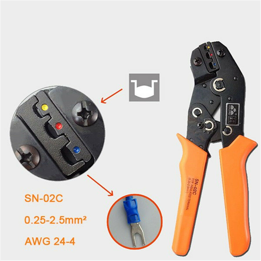 Pro. Wire Cables Terminal Pin Crimping Pliers Tool SN-28B SN-48B SN-02C SN-06WF