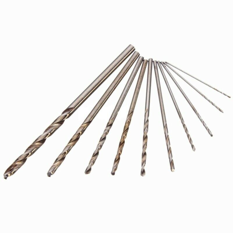 Mini mini Aluminum Hand Drill With Keyless Chuck +10x Twist Drills Rotary ToolR5