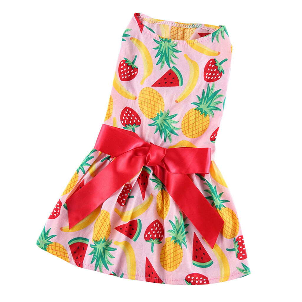 Pet Princess Costume Dress Summer Dress For Dog Birthday Costume Party XS