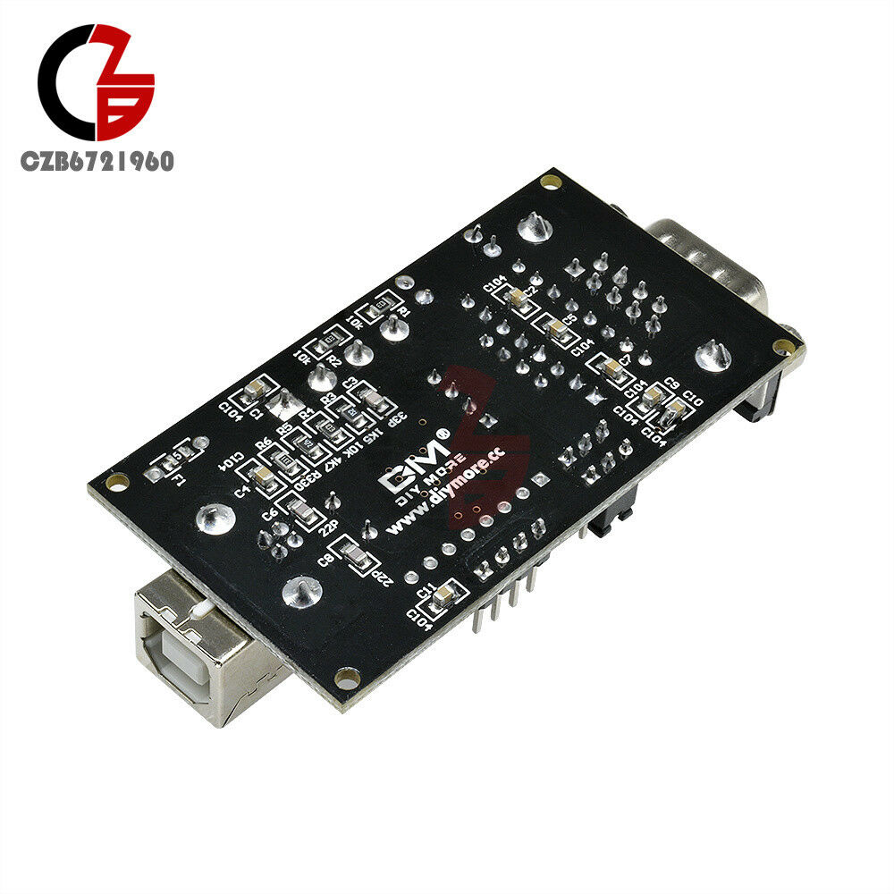 USB to Serial RS232/UART TTL/RS485 DB9 Converter Adapter Module FTDI FT232BM/BL