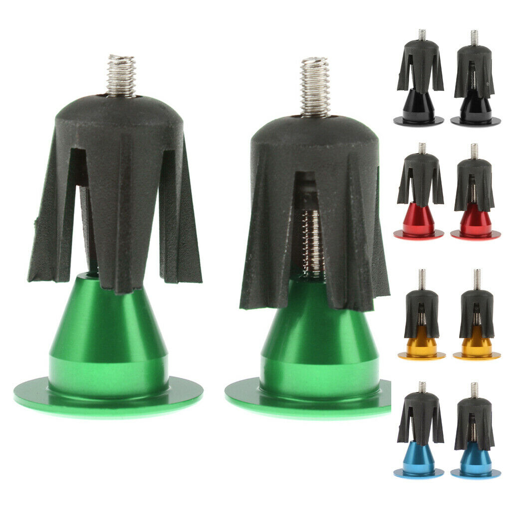 5 Pairs Aluminum Alloy  Grips End Plugs s