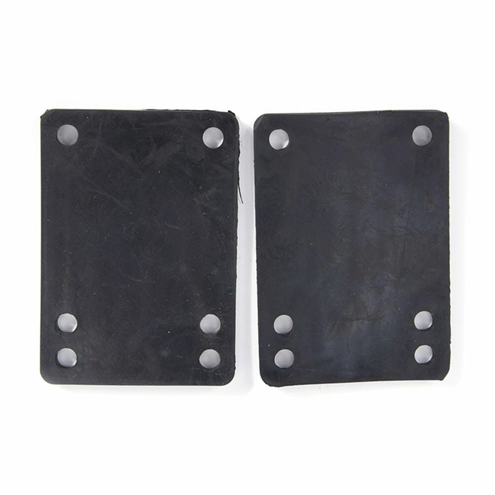 2pcs 3mm Soft Skateboard Riser Shock Pads Longboard Shock pad.l8