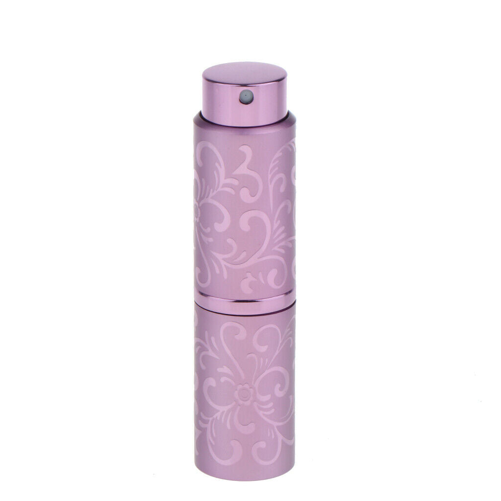 Portable 10ml Refillable Perfume Atomizer Empty Bottle Pump Scent Spray Case