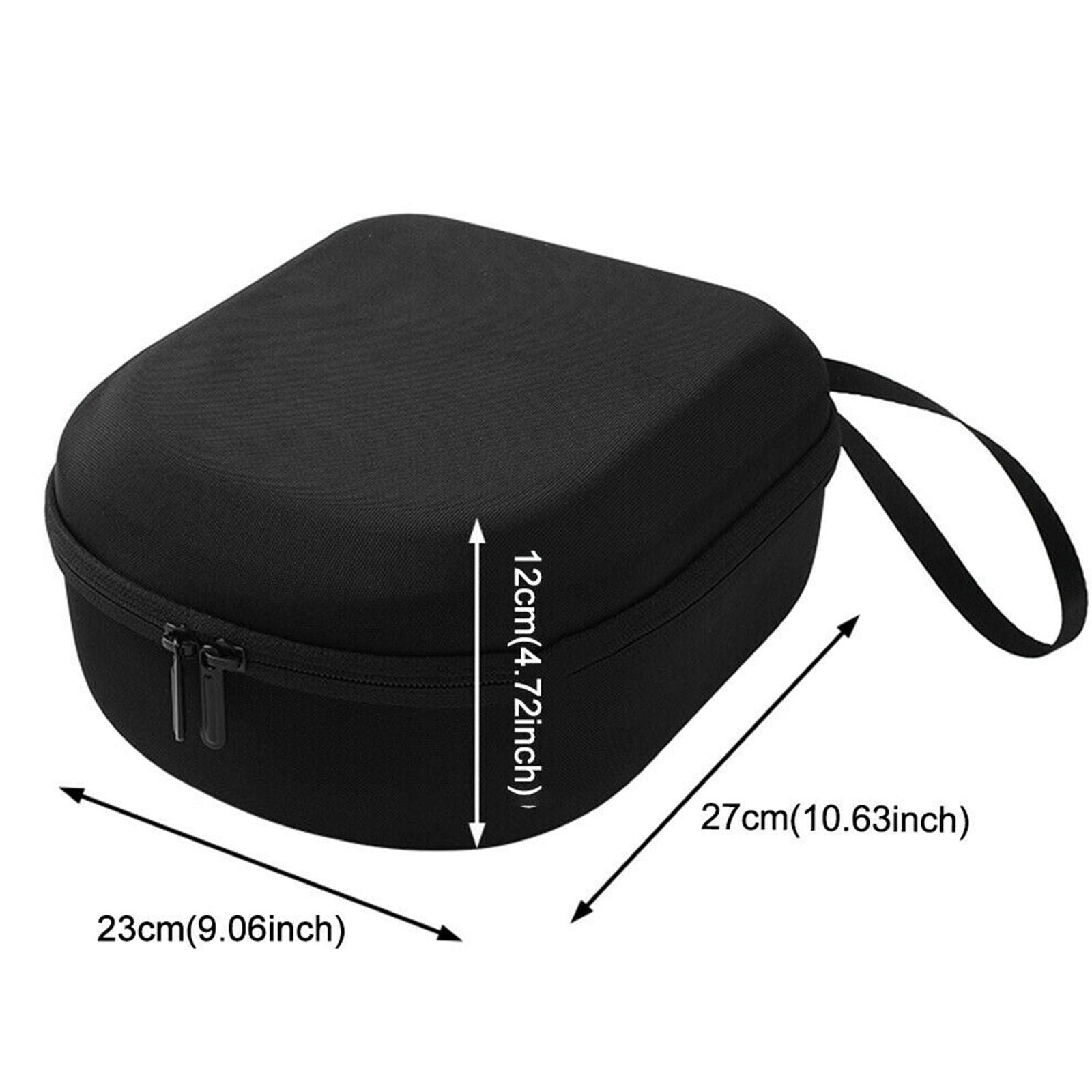 Practical Carrying Case Black Travel Waterproof Shockproof For Oculus Quest 2