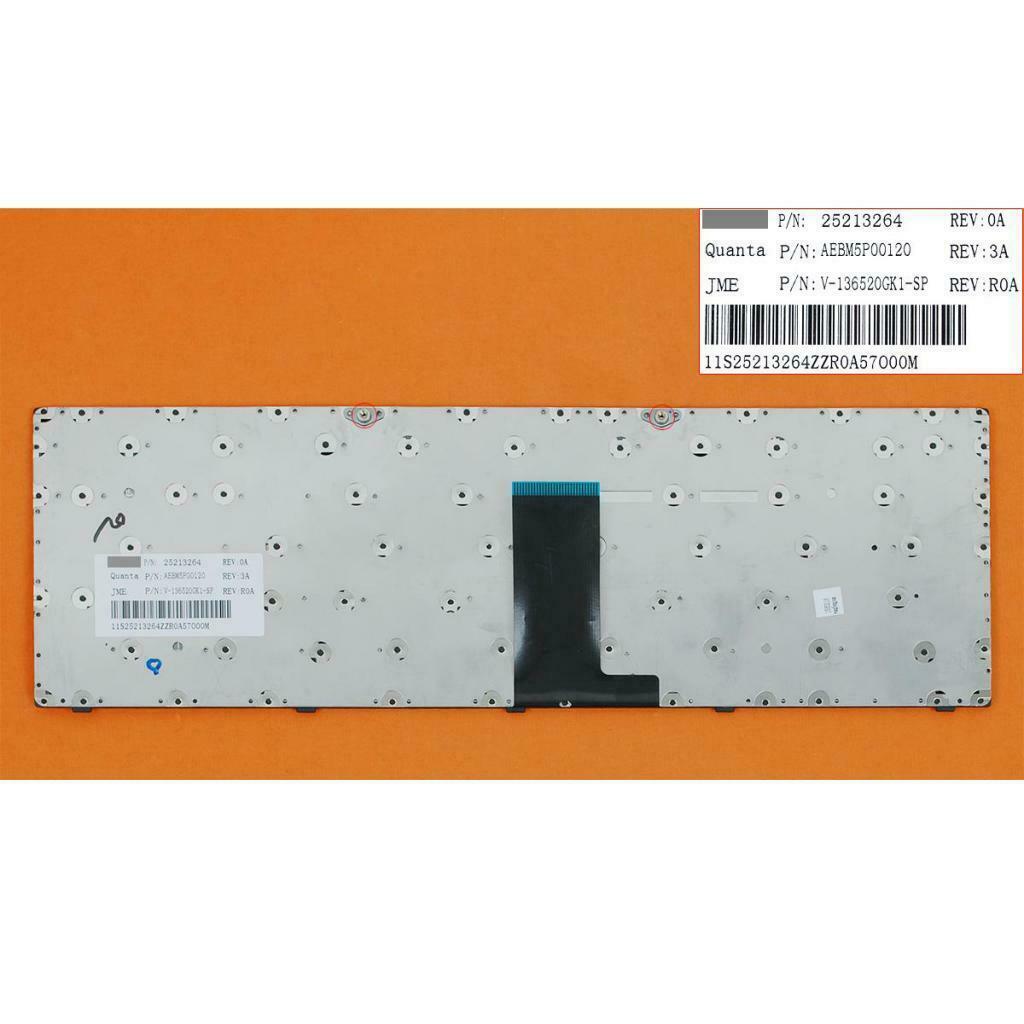 New Spanish Language Layout Keyboard w/ Numeric for Lenovo B5400 Laptop