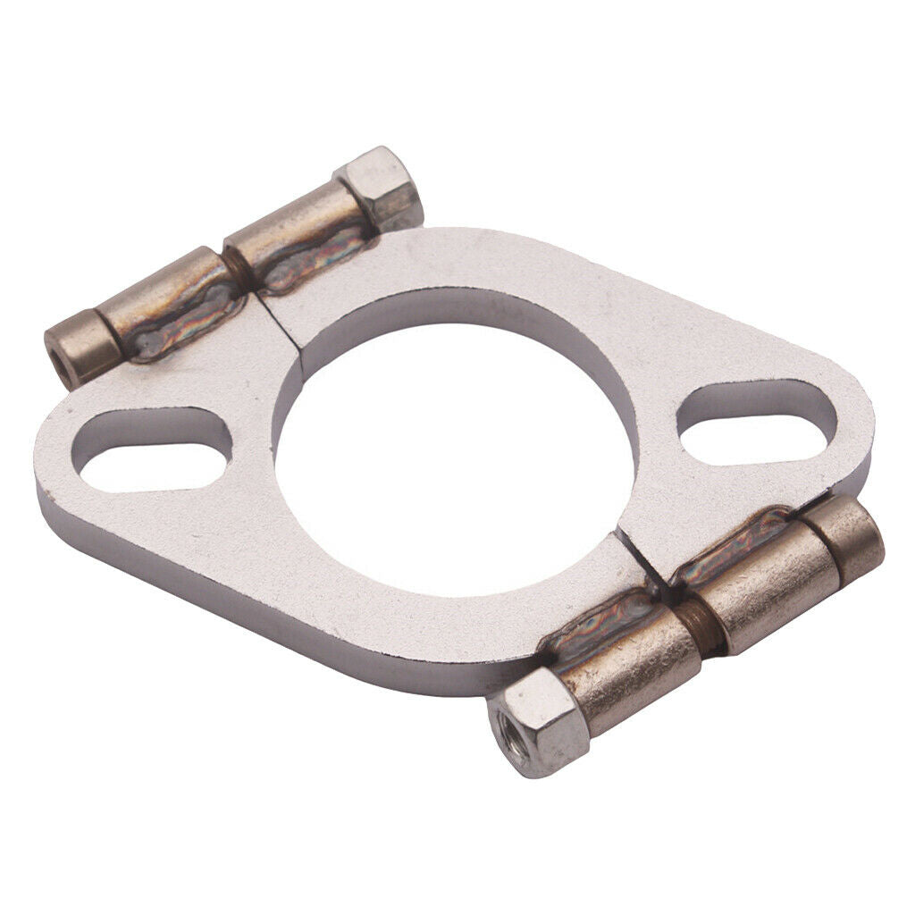 Dia 2.0" inch Exhaust Flange Flat Oval Split Repair Replacement Mild steel