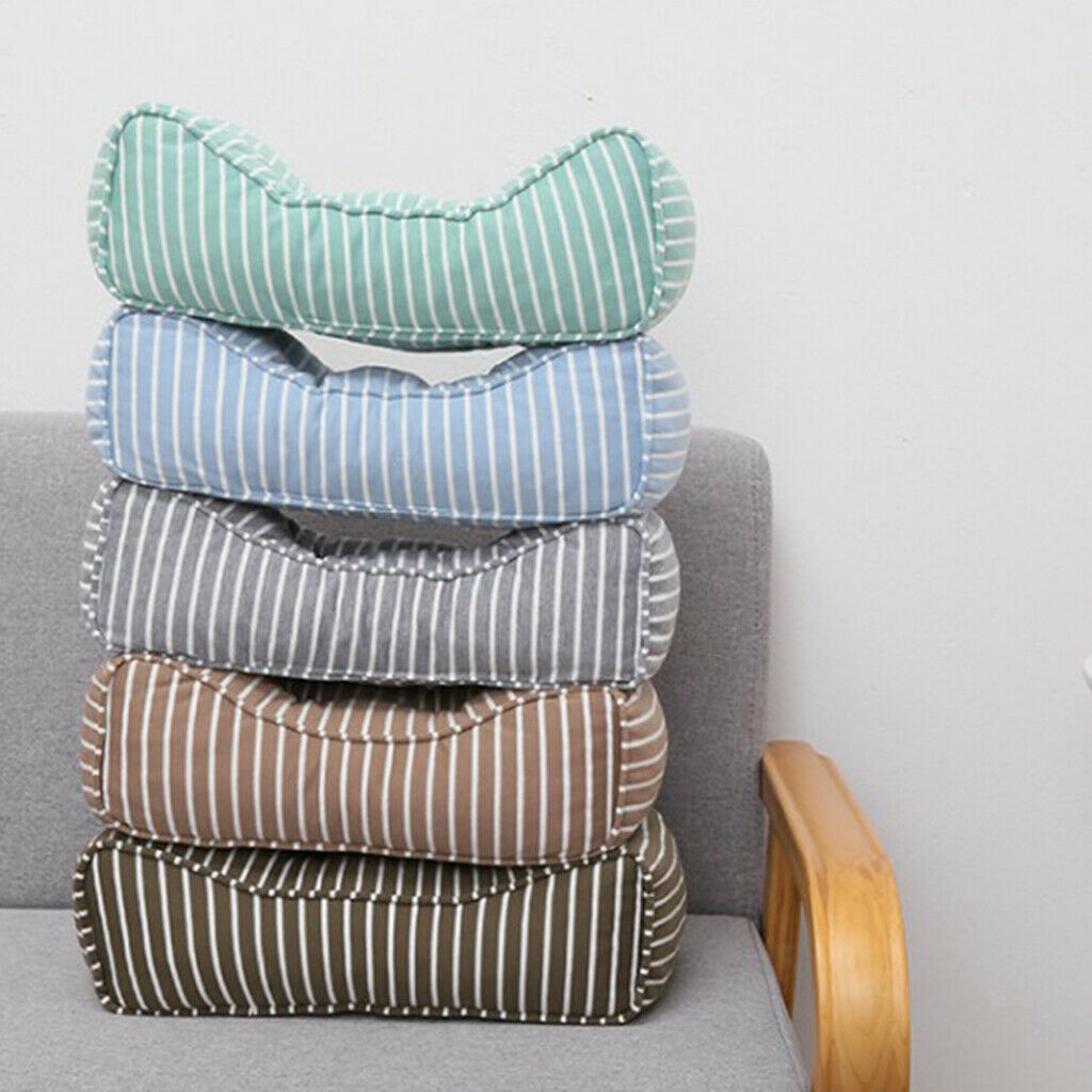 Orthopedic Neck Lumbar Pillow Cervical Support Spine Pillow Light Coffee