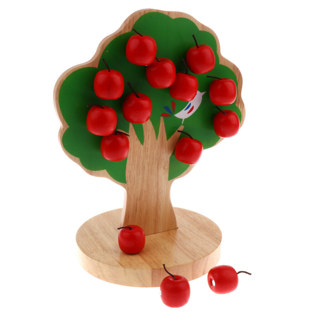 Colorful  Tree Wooden Magnetic  Toys for Children