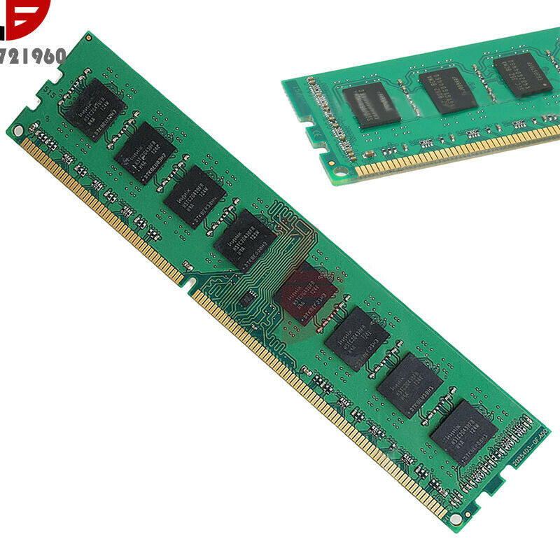 2pcs 4GB PC3-12800 DDR3 1600Mhz 240Pin 4G Ram Fit AMD Motherboard Desktop Memory
