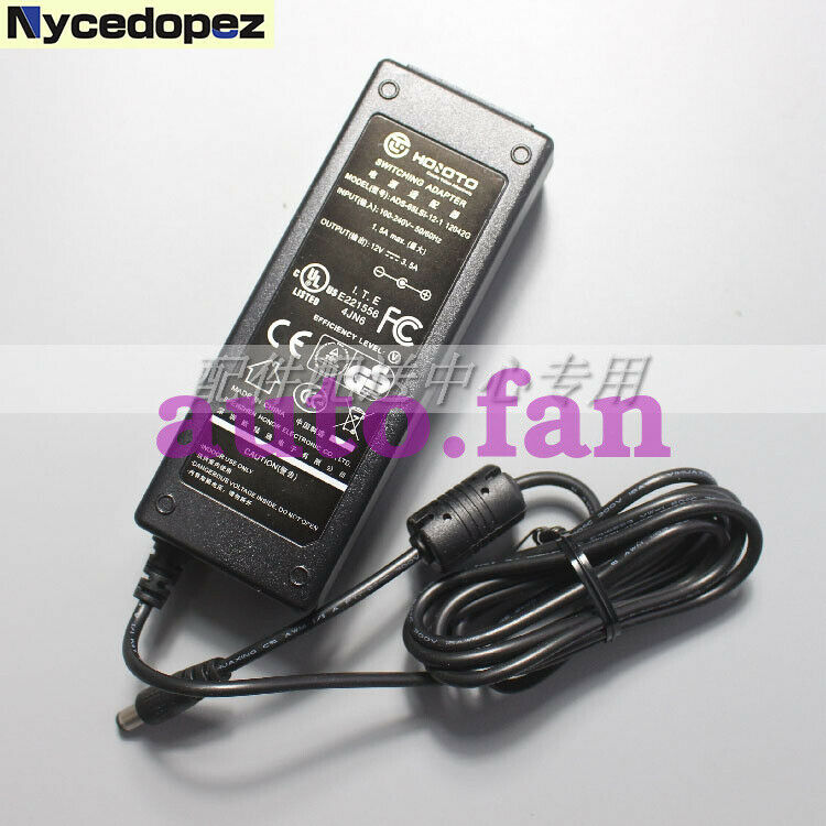 1 PCS Brand New 12V 3.5A Power Supply Adapter With AC Cable