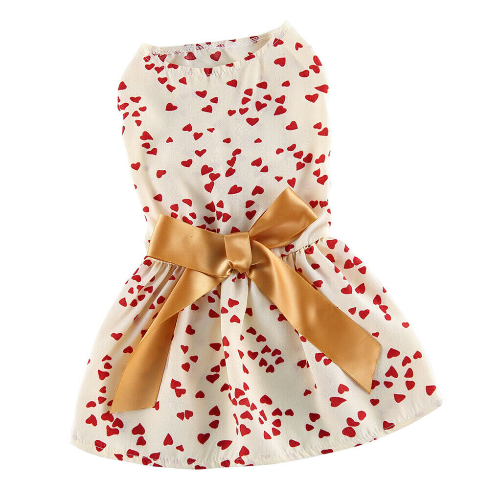 Dog Princess Costume Pet Summer Dress For Pet Dog Princess Costume Party XS