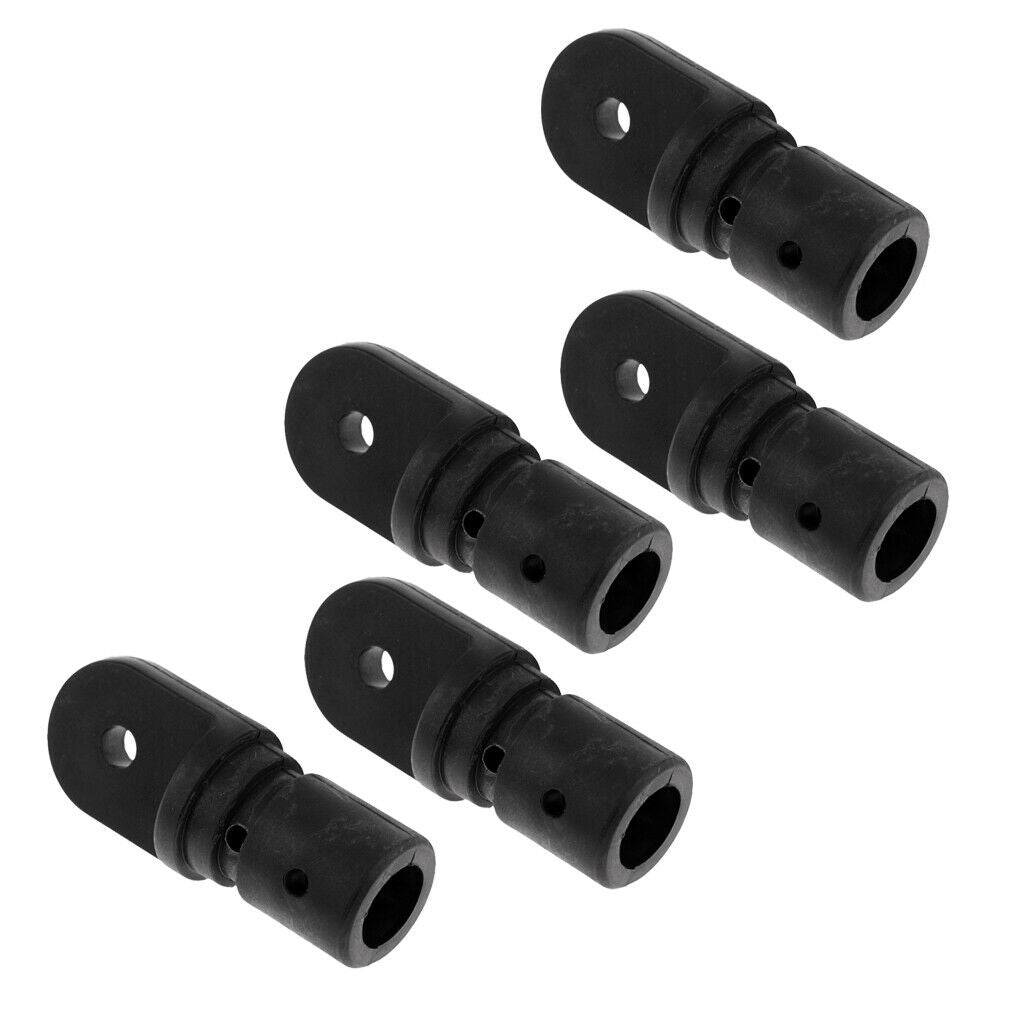 5x Nylon Marine Boat Yacht Bimini Top Fitting Inside Eye End for 7/8" Tube