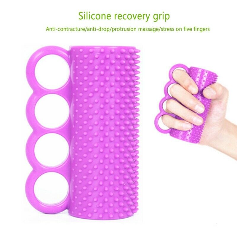 Silicone Hand Recovery Exerciser Hand Massage Tool Finger Training Ball for U2A5