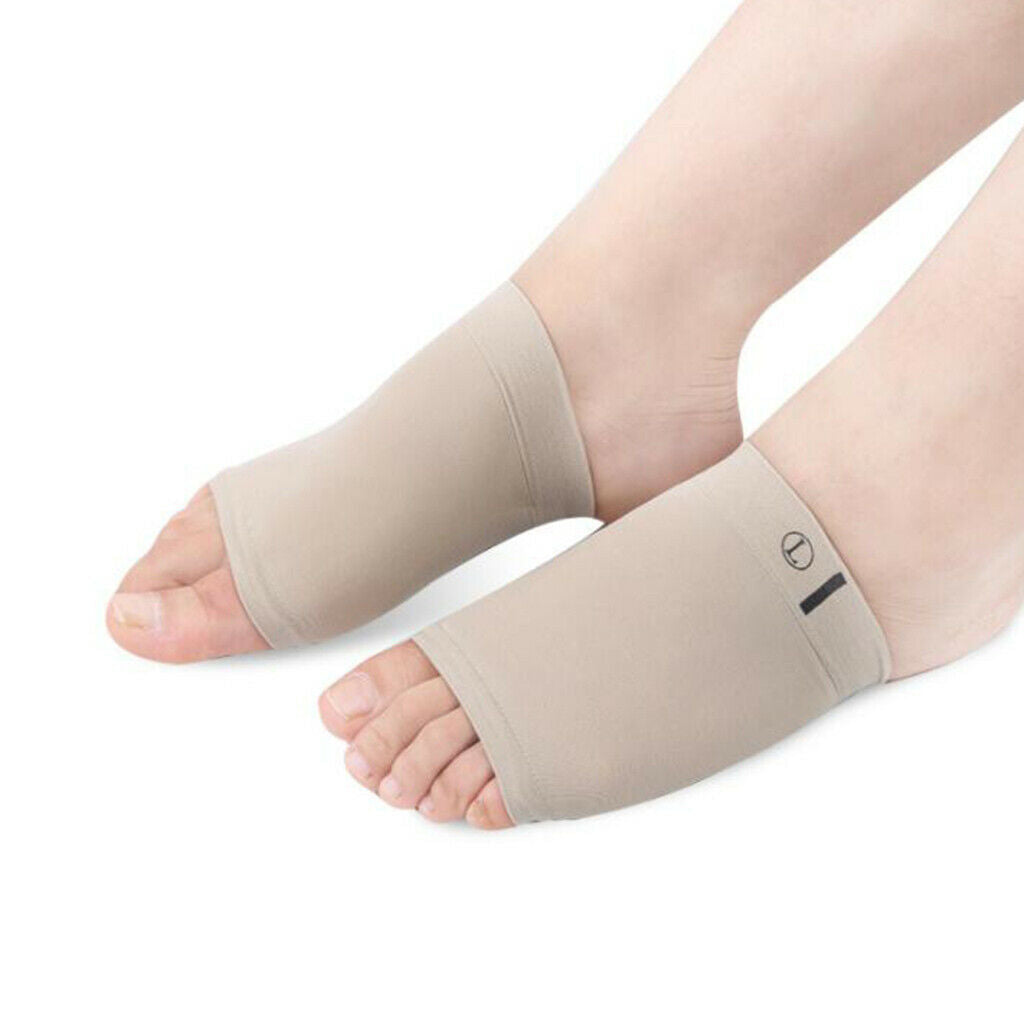 Breathable Silicone Bandage Silica Gel Arch Support Insoles Pads for Foot