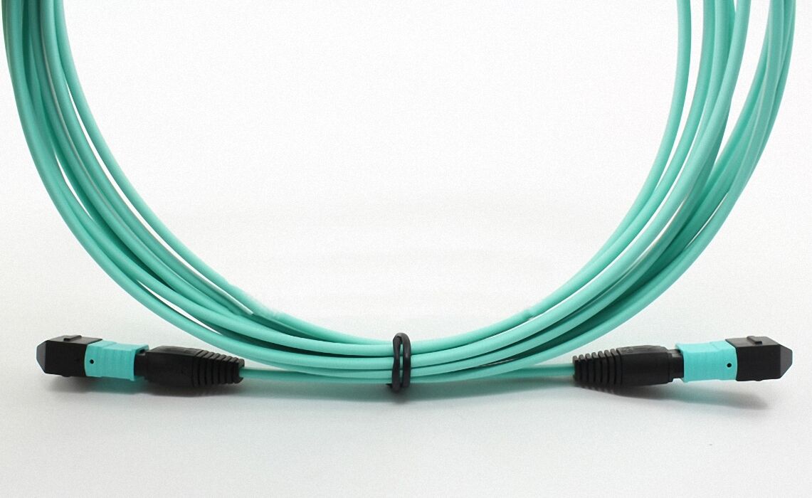 290 Meters Fiber Patch Cord 12 Core OM3 MPO/PC(female)-MPO/PC(female) 50/125um