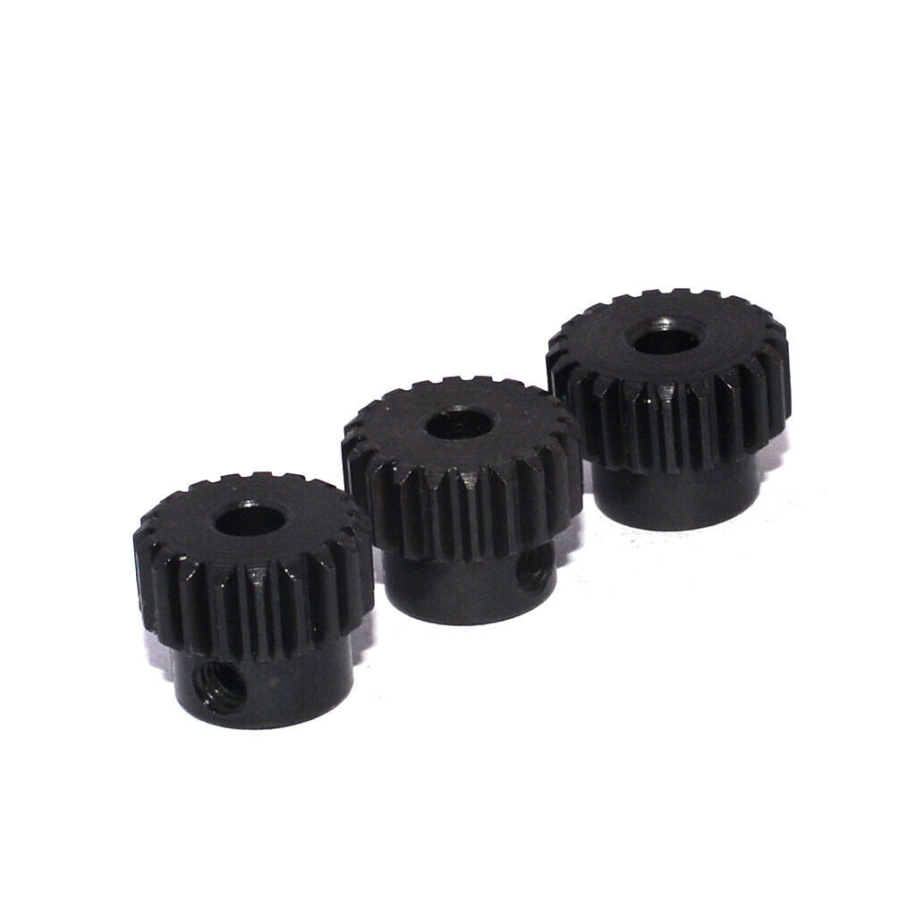 RC Accessory 48DP Pinion 19T 20T 21T Gear for 1/10 Racing Car Motor