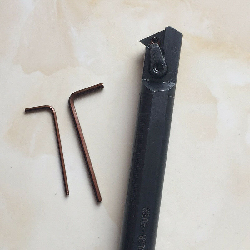 1PCS Internal Threading Tool Holder 20mm Shank Dia. 200mm Length Right Hand