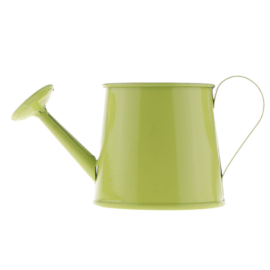 2pcs Plant Watering Can Flower Barrel Durable Mini Flower Gardening Green