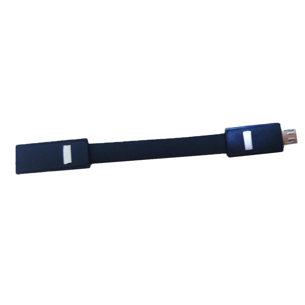 Portable Micro USB Charger Cable Charging Universal for Android Phone Black