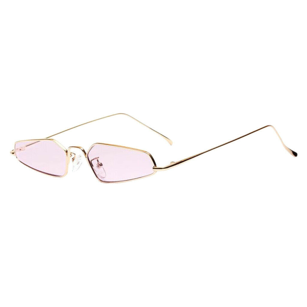 Cat Eye Sunglasses Party Translucent Tinted Lens Eye Glasses Eyewear Purple