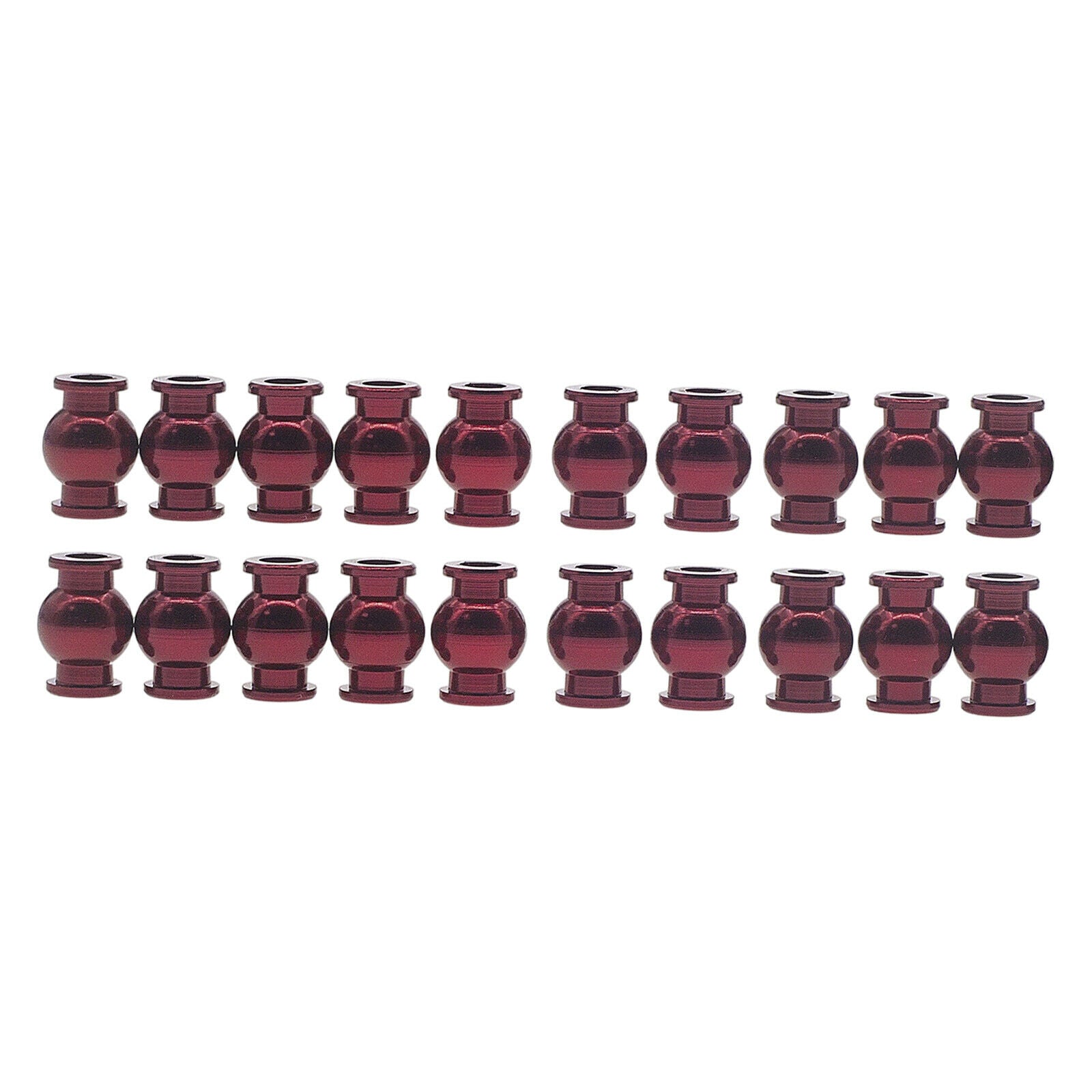 Set of 20 1/10 Metal Hollow Ball Set for Arrma ATF160B02 Vehicles Crawler Car