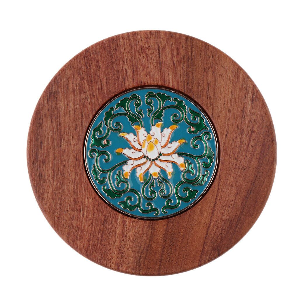 Wood Coaster Saucer Wood Drinks Coffee Cup Mat Pad Tea Cup Placemat Round and
