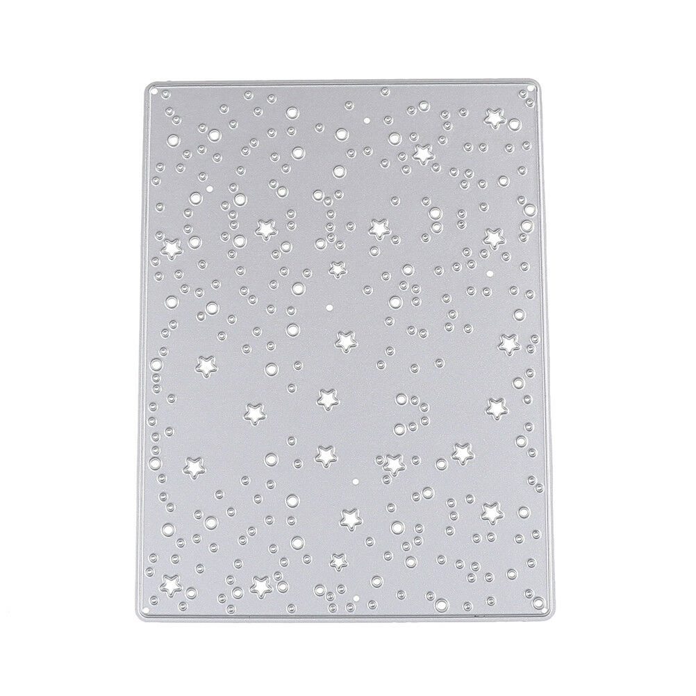Stars Background Frame Metal Cutting Dies Stencils for DIY Scrapbooking C.l8
