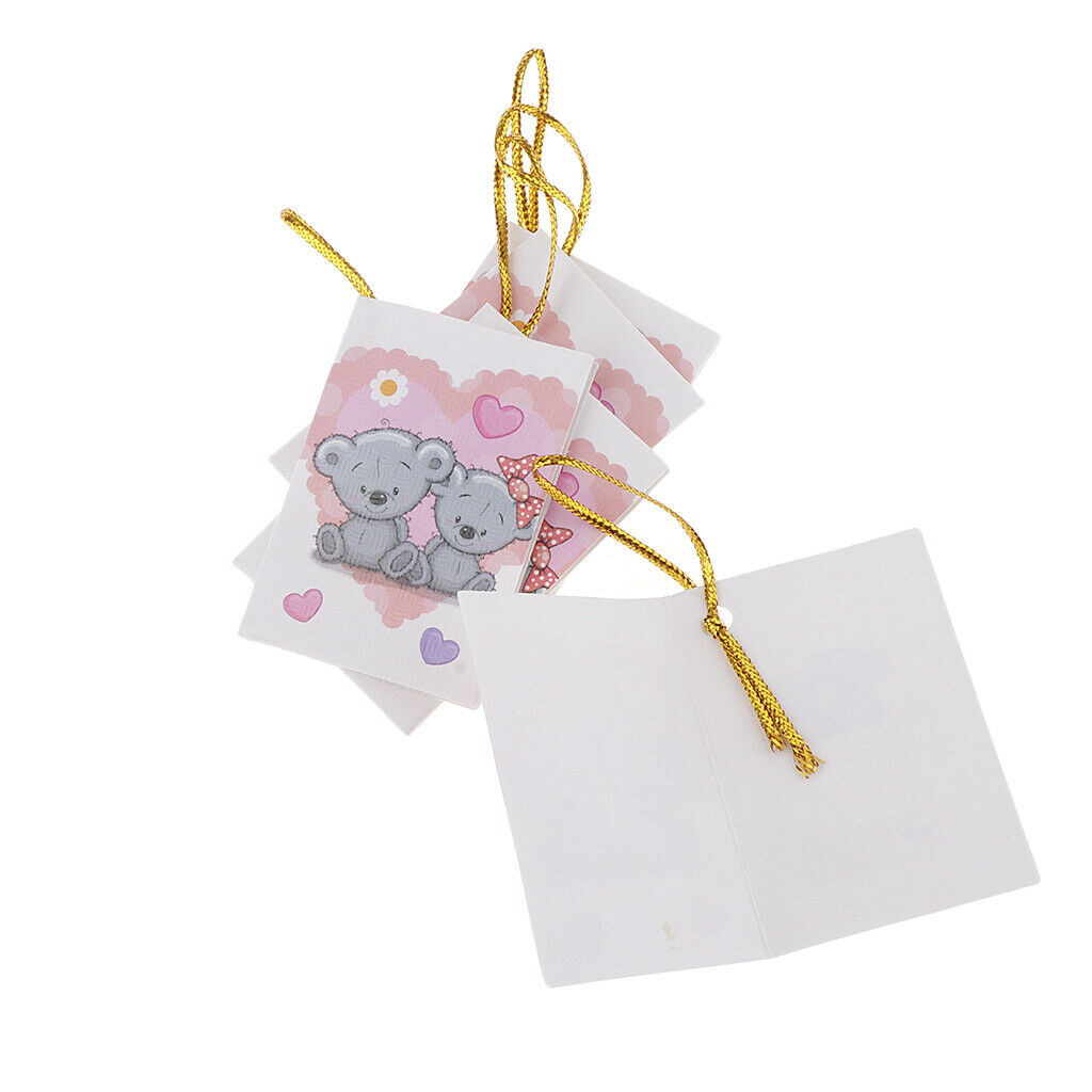 320x Lovely Gift Tags Labels Label Greeting Cards Gift Cards Wish Cards, Made Of
