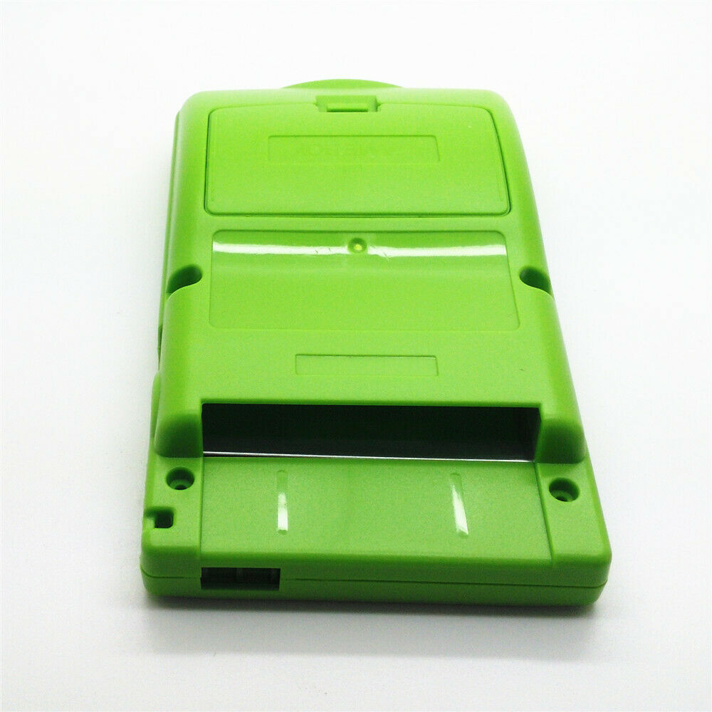 New Frontlit Front Light+Green Housing Shell Kit for Nintendo Game Boy Color GBC