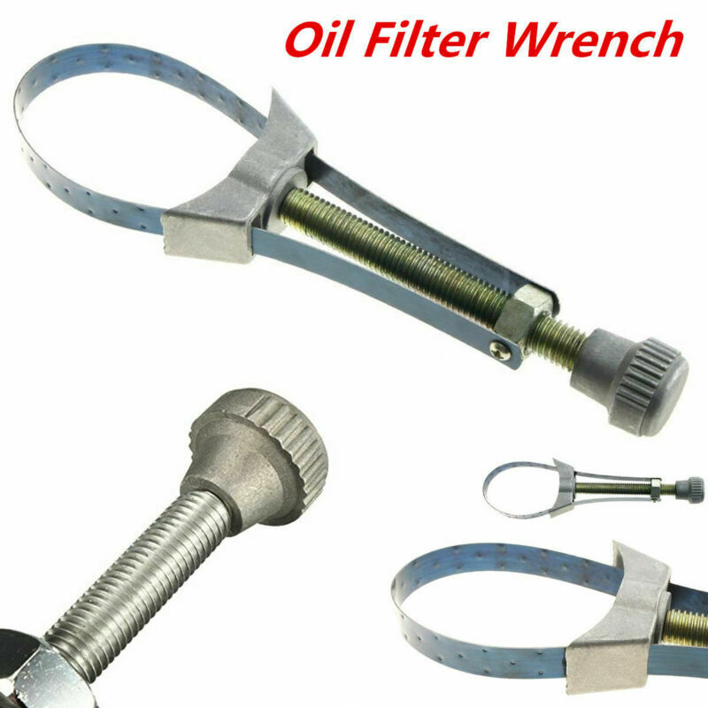 Universal Car Truck Oil Filter Removal Wrench Tool 60 -120mm Diameter Adjustable