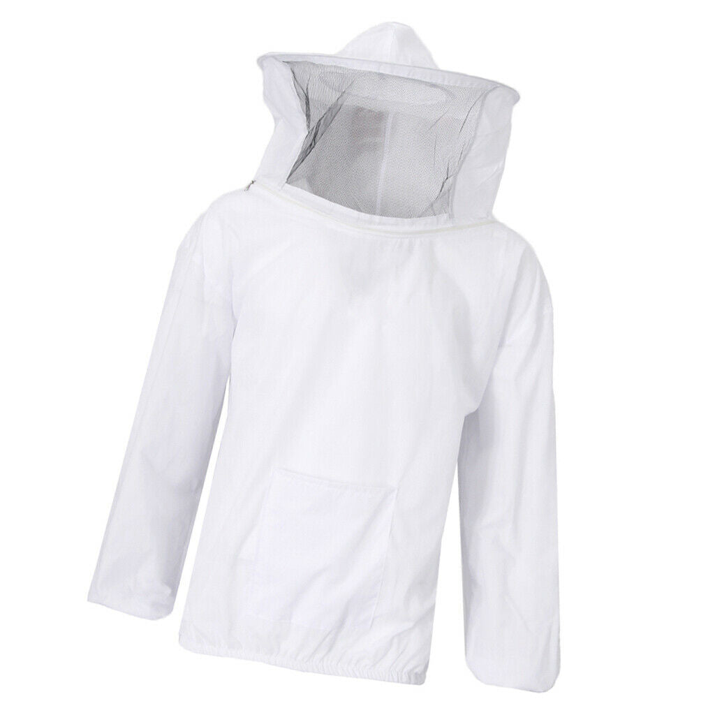Beekeeping PROTECTIVE JACKET VEIL DRESS SUIT Hat Smock Equipment L