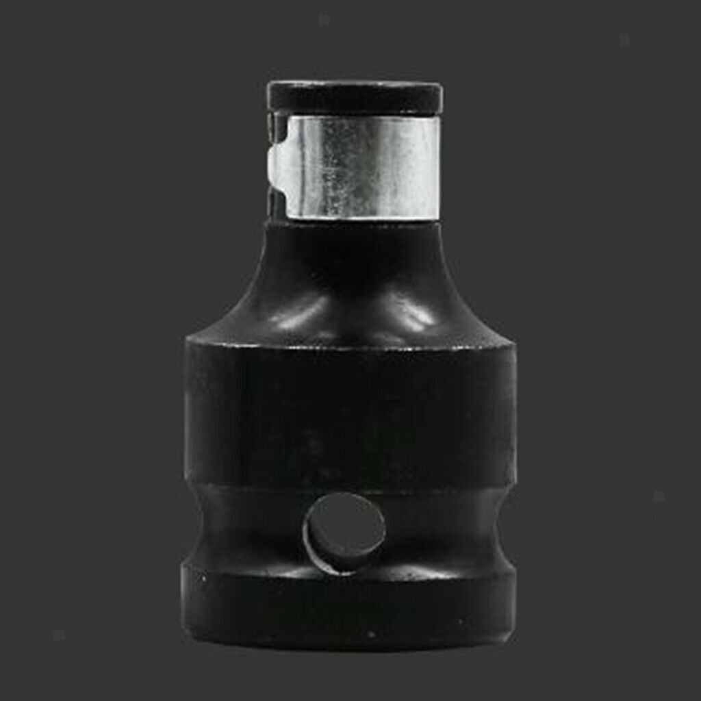 1pc 1 / 2inch To 1 / 4inch Hex Shaft Quick Release Screwdriver Bit Holder