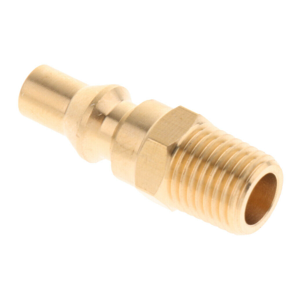 2x Propane Gas Adapter LP Natural Gas Quick Connector Mall Plug Accessories