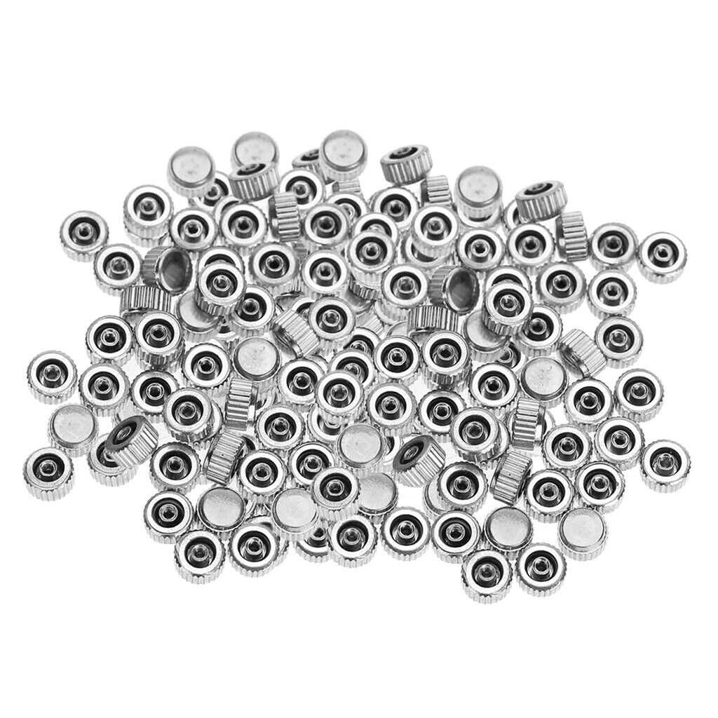 100pcs Waterproof Watch Crowns Repair Or