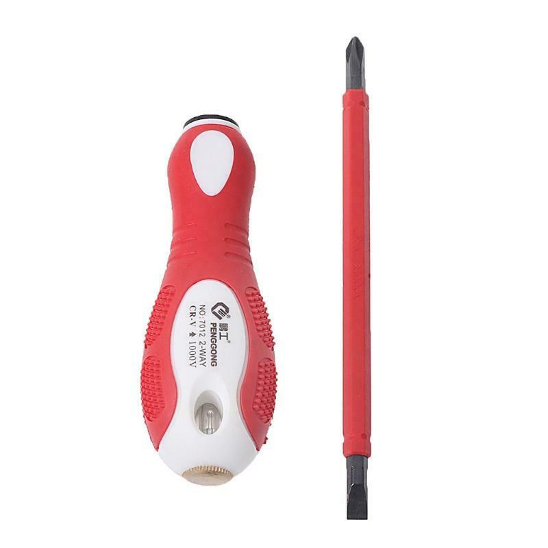 2-In-1 Dual Head Screwdriver Electrical Tester Pen 1000V Voltage Detector Tool